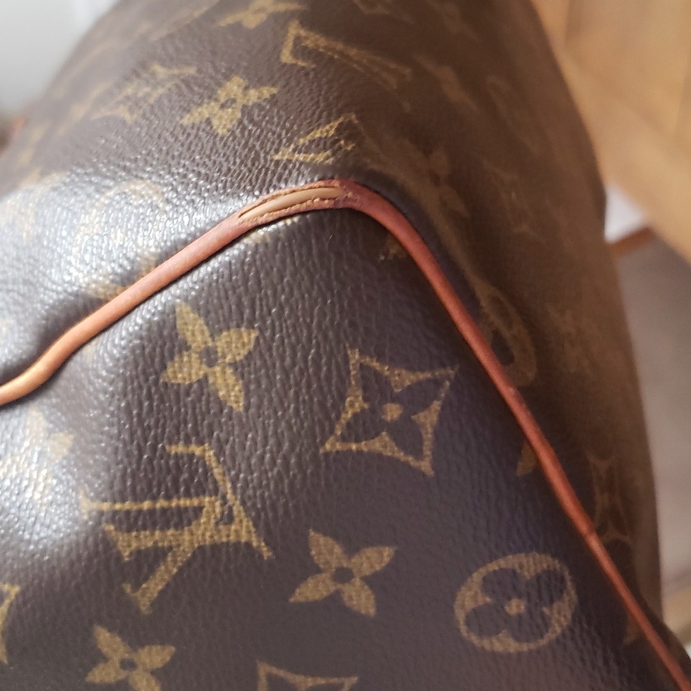 LV Louis Vuitton Monogram speedy 25 - Picture 6 of 9